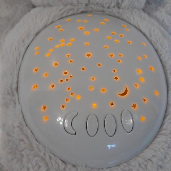 Cloud B Plush Gray Hippo Hippopotamus Twilight Buddies Night Light Up Baby - Picture 7 of 7